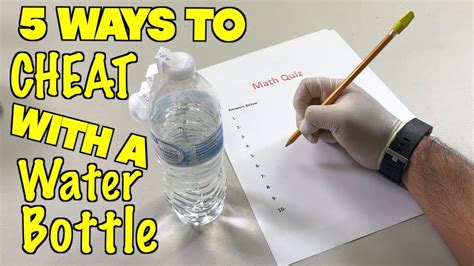 ULPT: To cheat at exams, buy a water bottle with a paper label